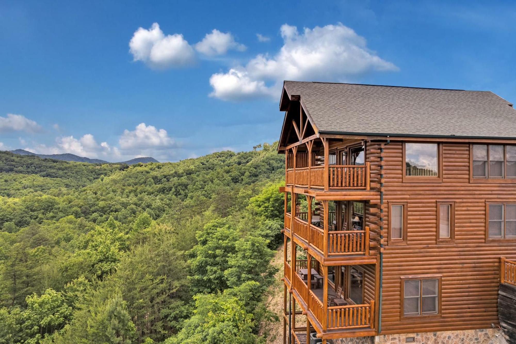 塞维尔维尔Endless View- Amazing Panoramic Mountain Views, Pool Access, Free Area Attraction Tickets别墅 外观 照片